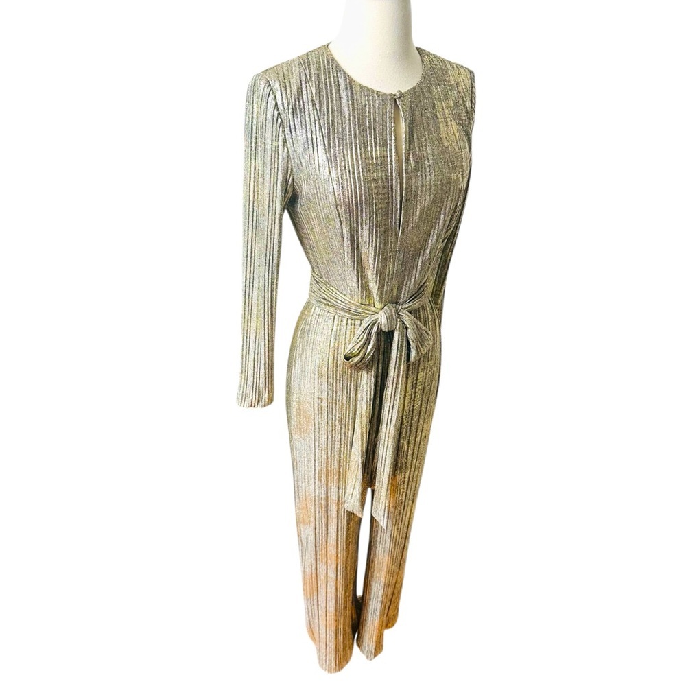 BADGLEY MISCHKA SILVER JUMPSUIT - Picture 7 of 8